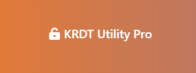 KRDT Utility Pro Activation [12 Months - 1 Pc]