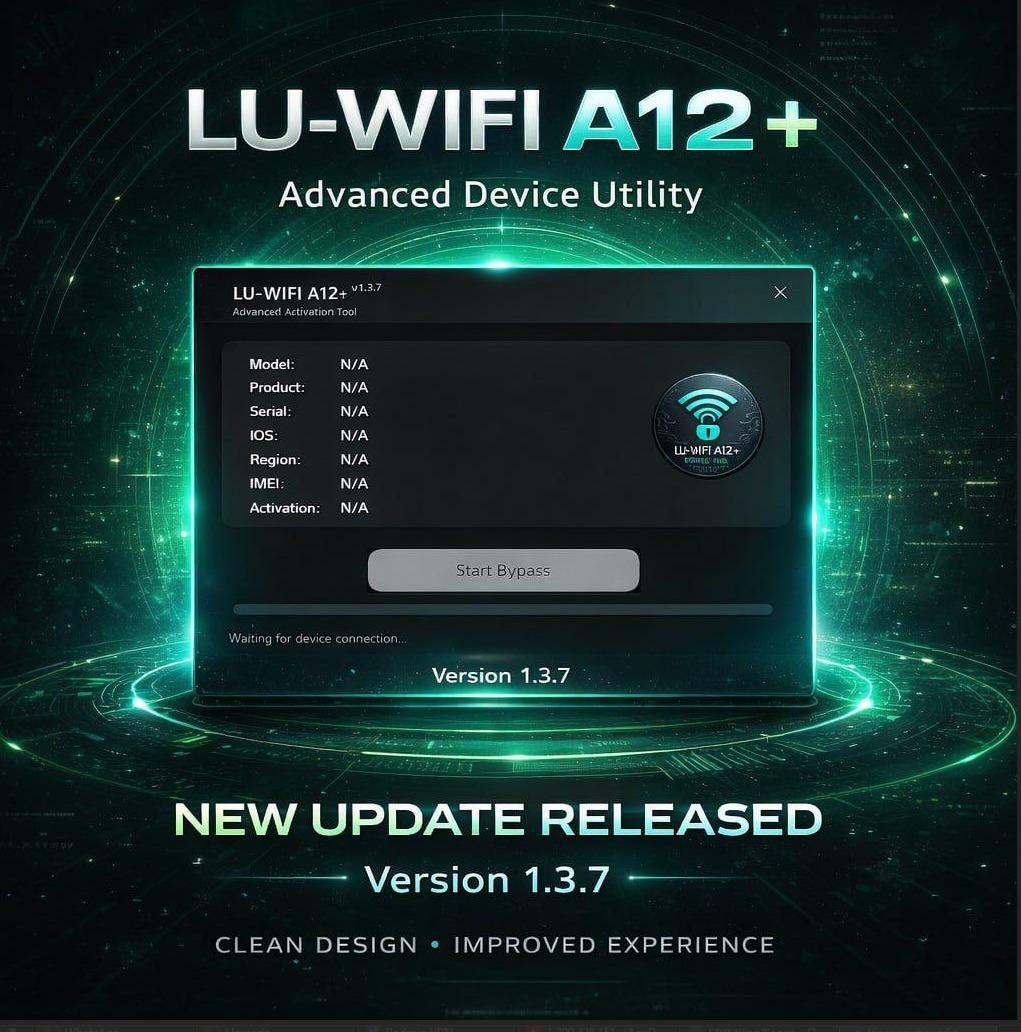 LU-WIFI A12+ iPhone XR To 16 Pro max - ipads (IOS 18.7 -26.1)(FUENTE 3)